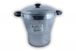 CUSCUZEIRO N 18 EM ALUMNIO - CAPACIDADE PARA 2,200ML